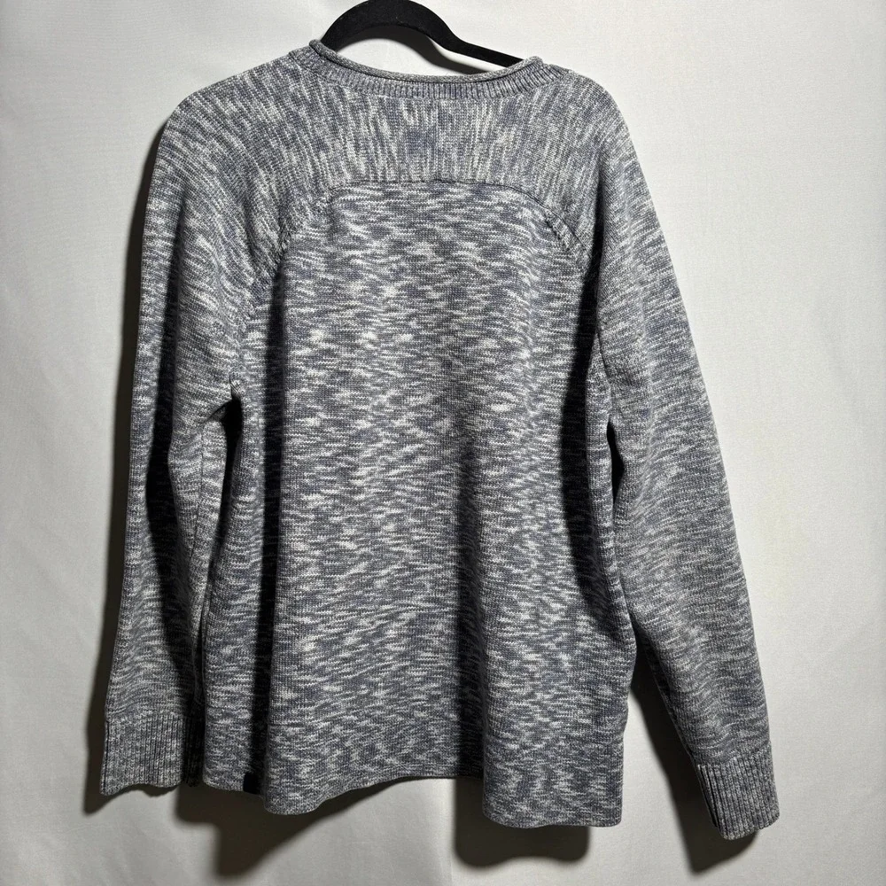 Lululemon Boxy Cotton Blend Sweater Nigh Sea / True Navy / Black‎ / Iron Blue XL